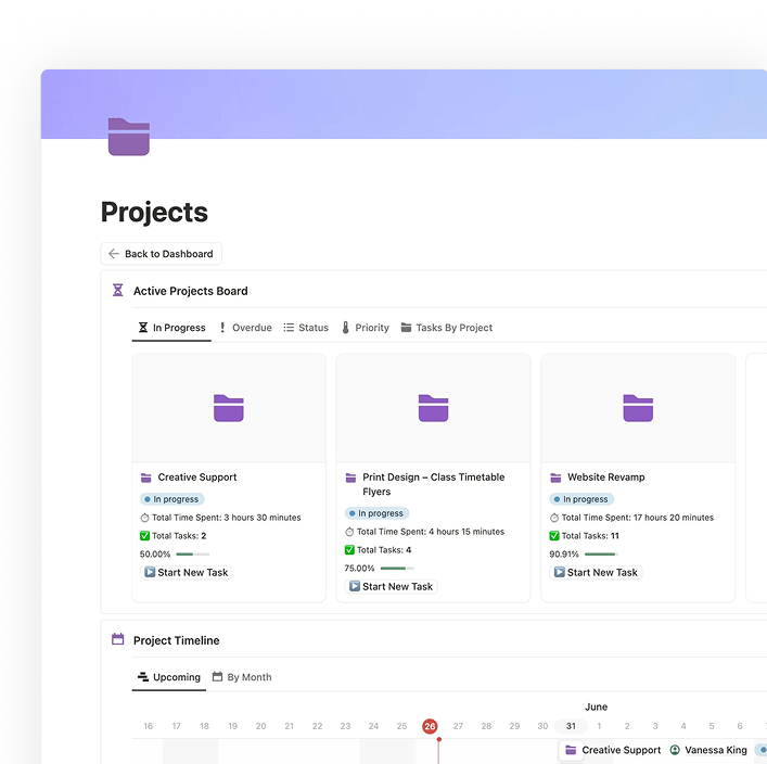 Freelance Business OS | Notion Template